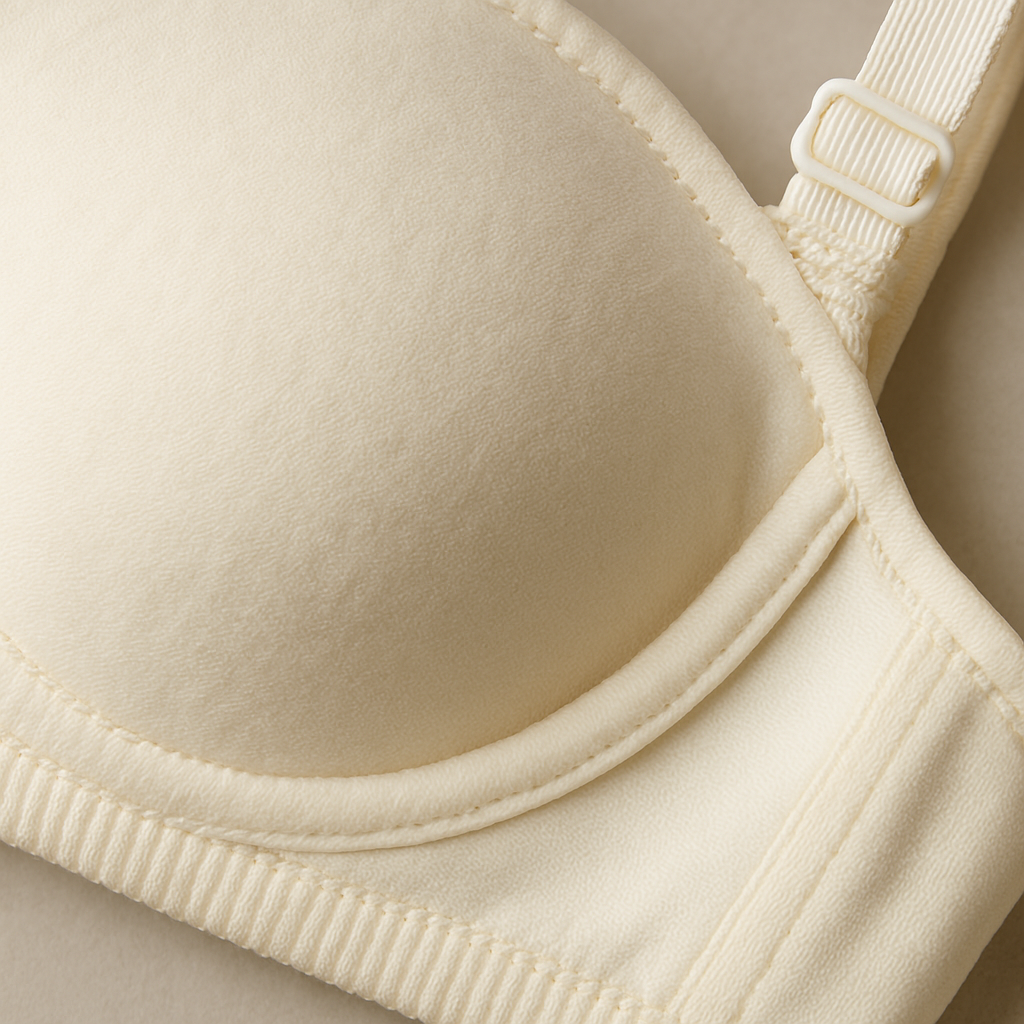 Cotton Light Padded Bra – Comfortable Everyday Wear, Plain Design
