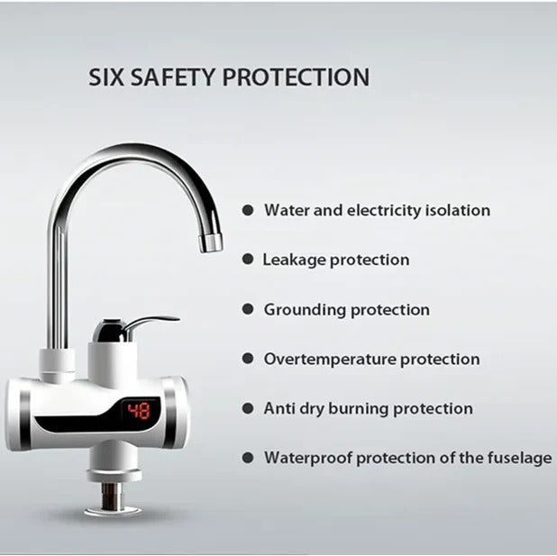 Fast Heating Tankless Faucet