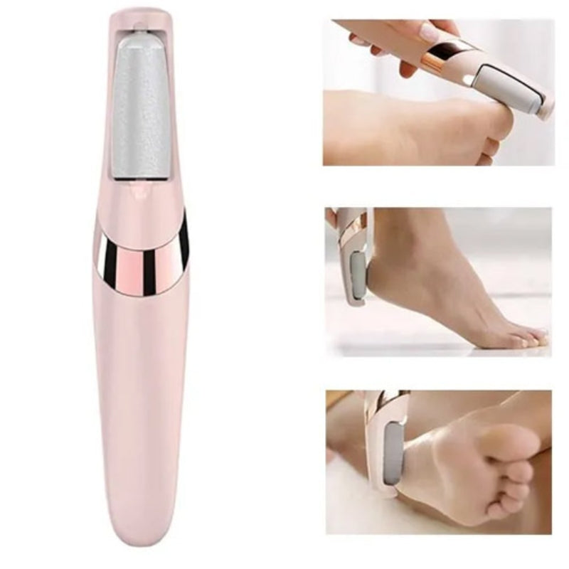 Rechargeable Cordless Foot Care Kit for Smooth Heels