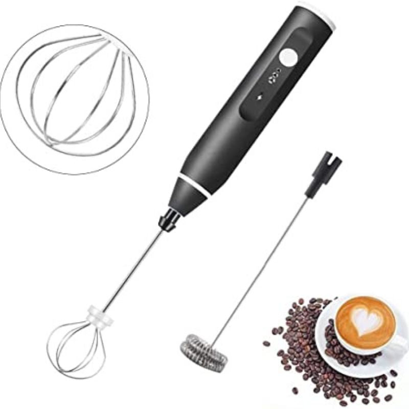 High-Speed Handheld Mixer with USB Charging