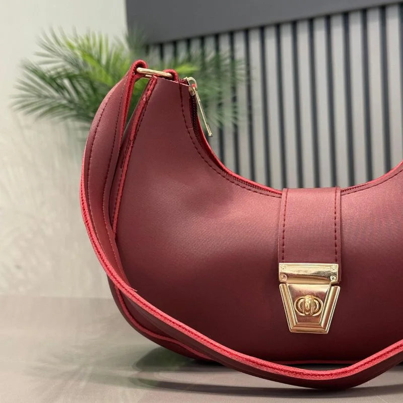 Maroon Elegant Handbag for Women