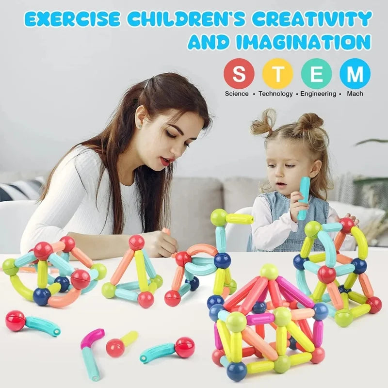 STEM Educational Rods & Balls Toy for Kids