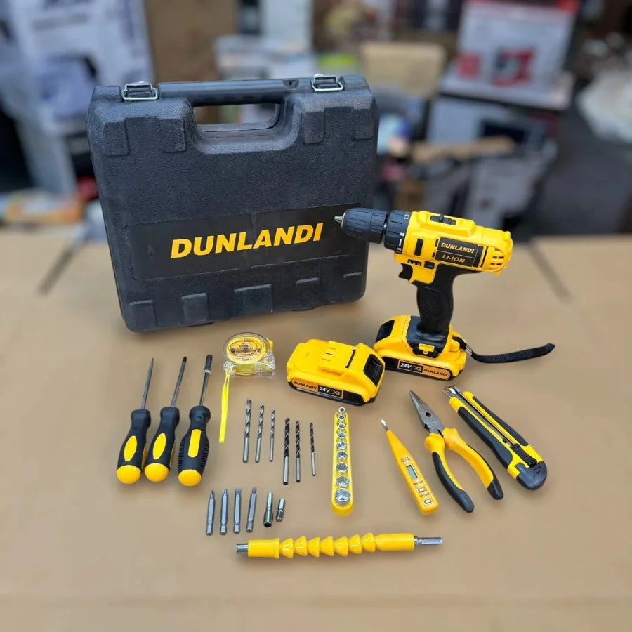 2 Batteries & Complete DIY Tool Kit
