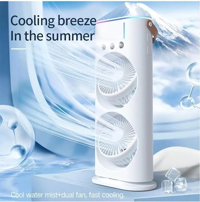 Portable USB Air Cooler for Home Office Travel