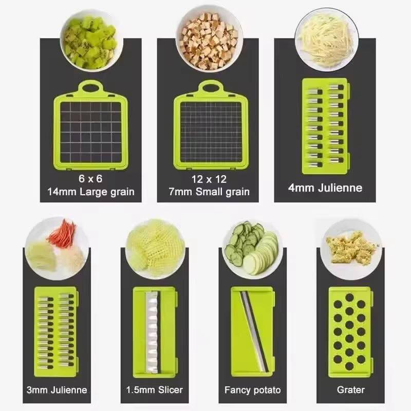 Multifunctional Food Cutter & Grater