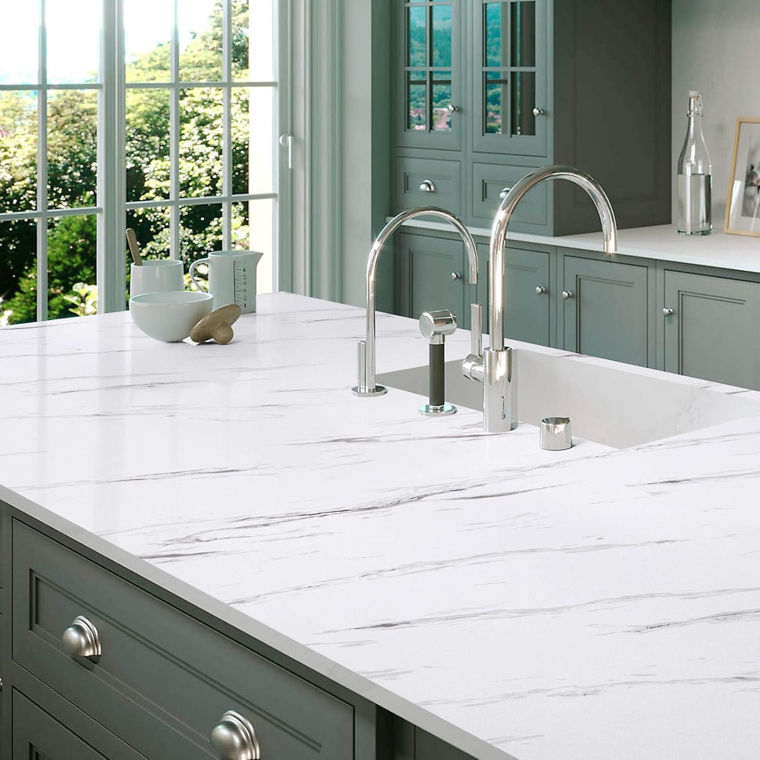 Waterproof Self-Adhesive PVC Wallpaper for Furniture Walls