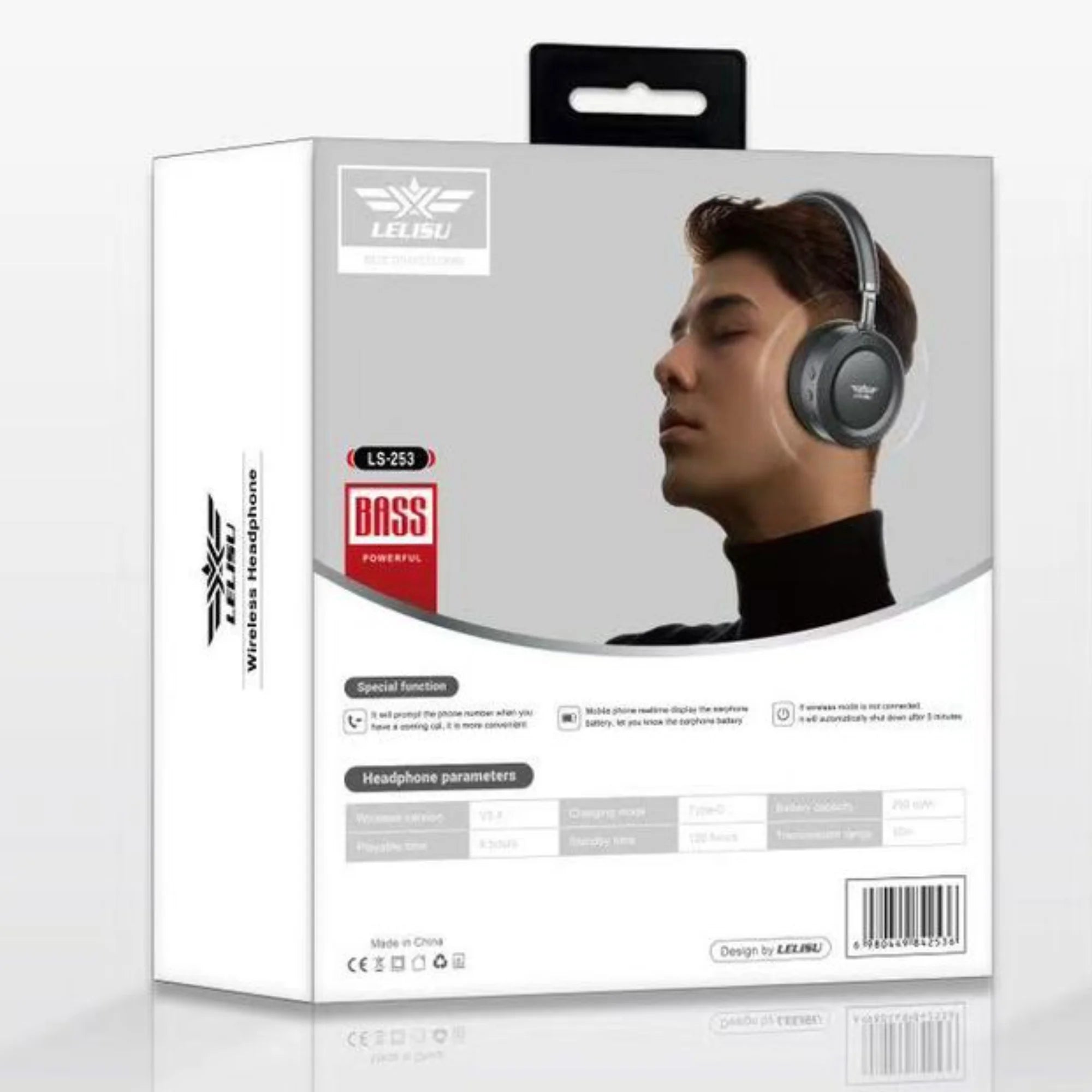 Bluetooth Over-Ear Headset with Type-C Charging