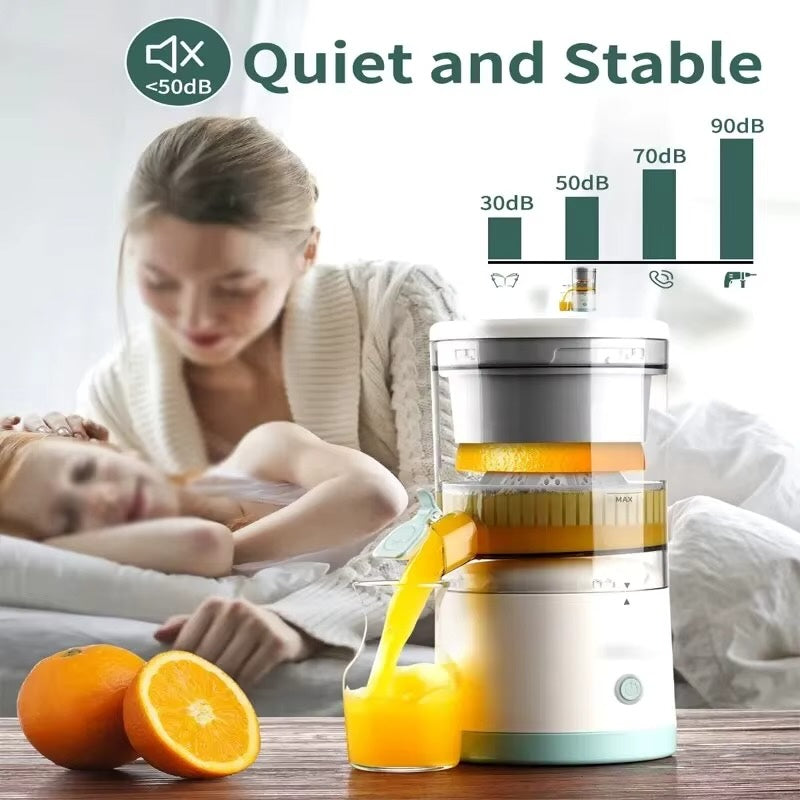 USB Rechargeable Hands-Free Fruit Extractor for Fresh Juice Anywhere