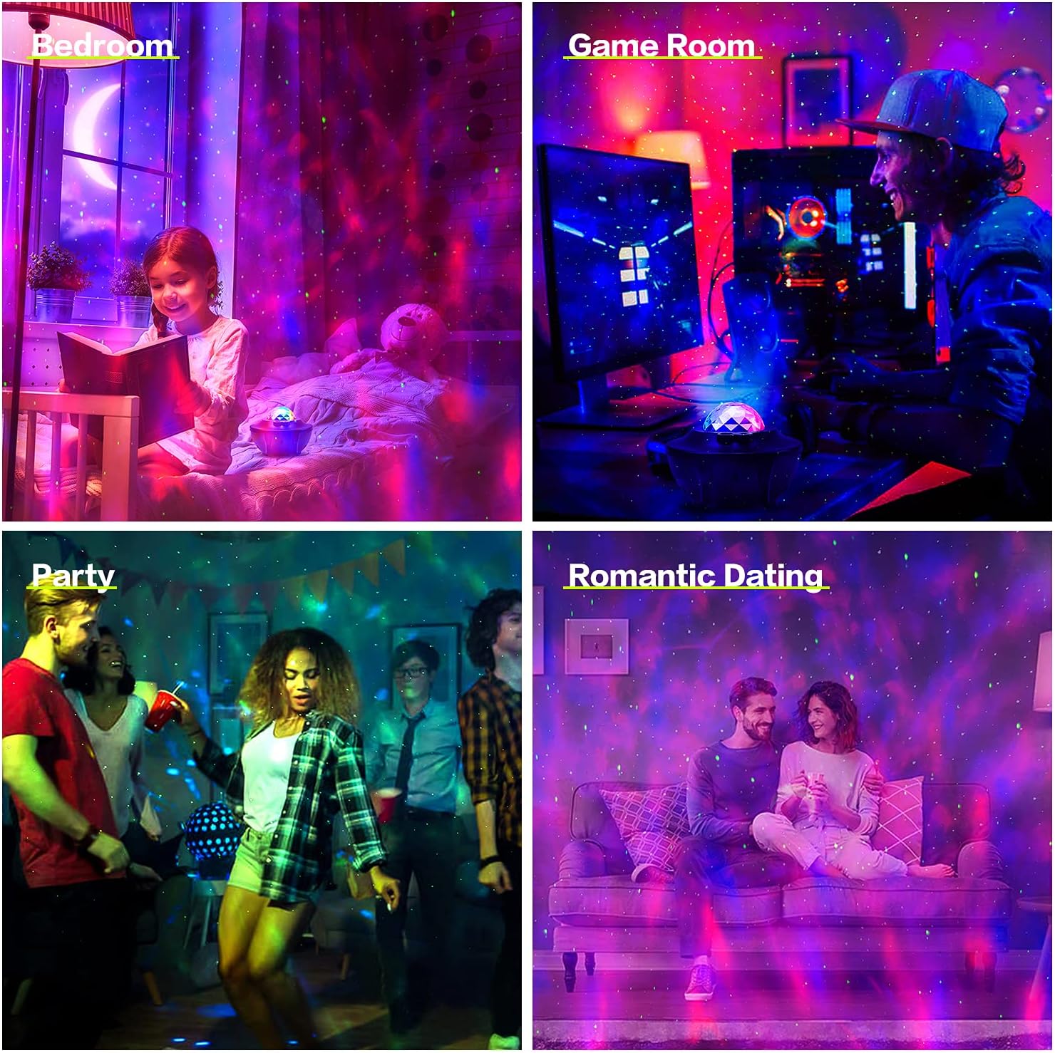 A7 LED Starry Projection Light