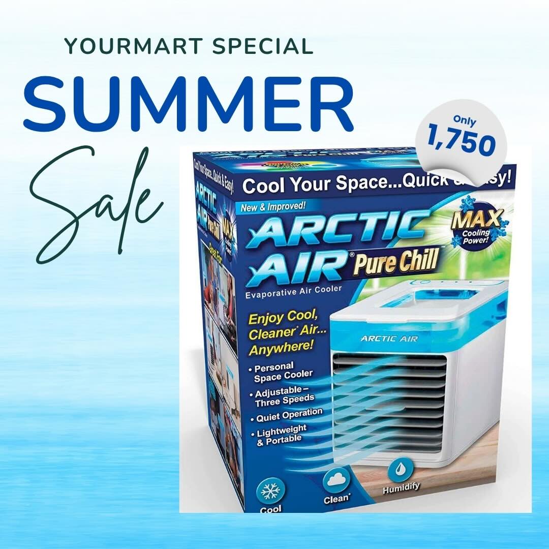 Personal Evaporative AC with LED Night Light for Home Office Travel