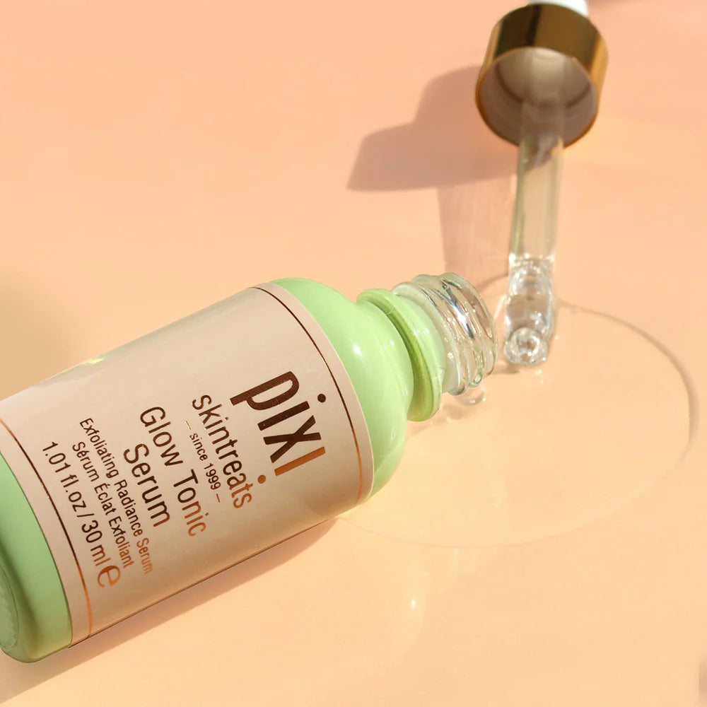 Pixi Glow Tonic Serum 30ml Lightweight Hydrating and Exfoliating Facial Serum with Glycolic Acid