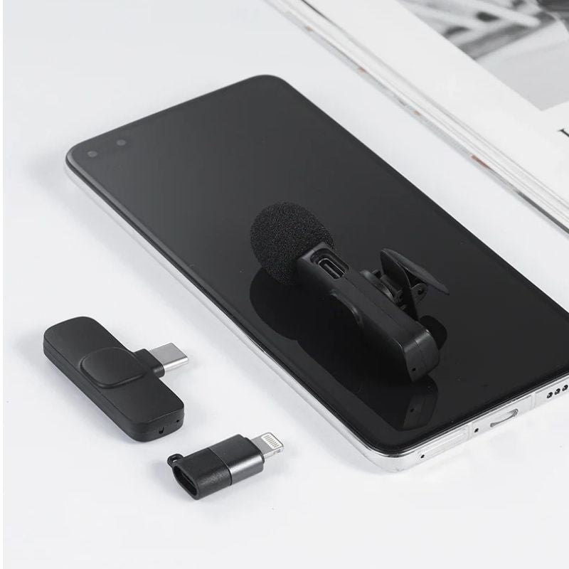 Plug & Play Type-C & iOS Mic with Noise Reduction